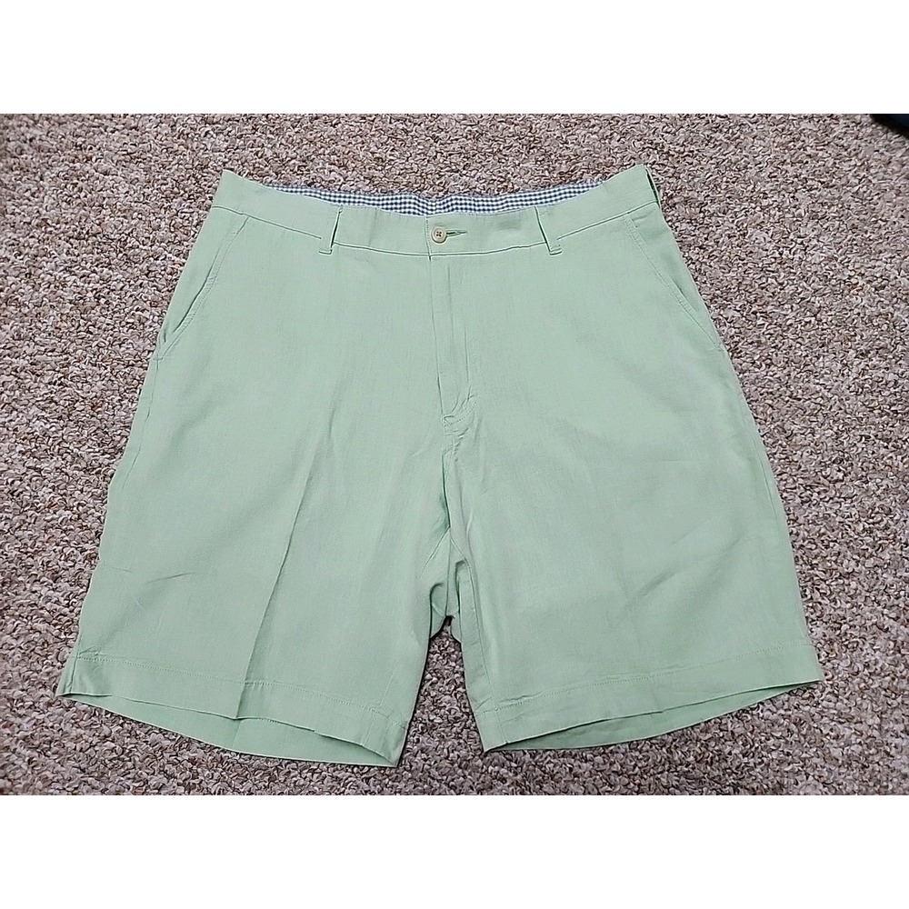 Bills Khakis Shorts 36x9 Light Green PS Parker Standard Fit 100% Cotton USA